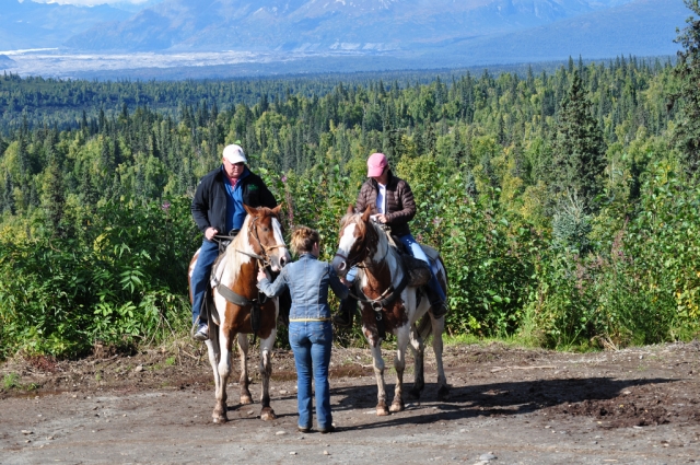 Ruta a caballo con monitor